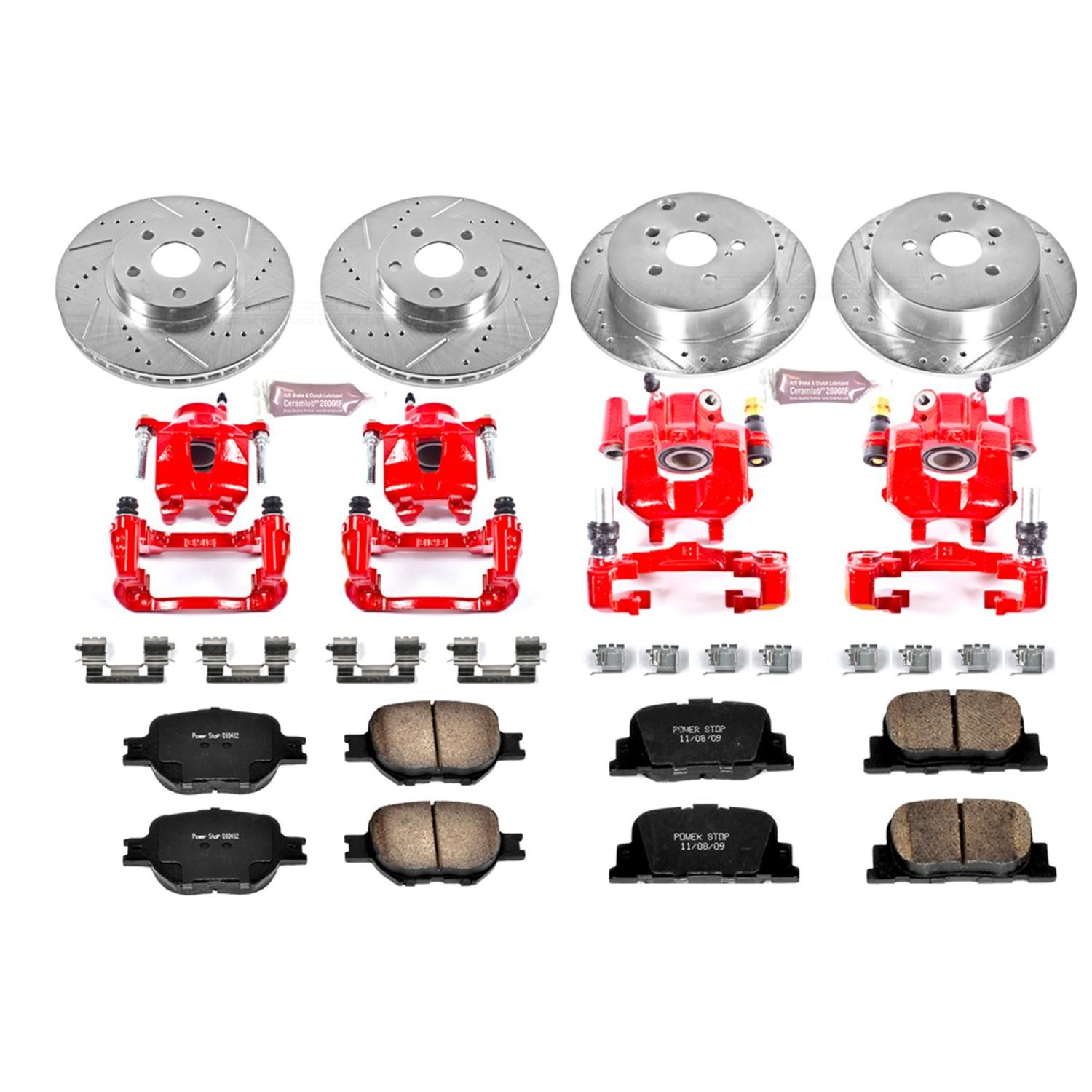 PowerStop Performance Brake Pads Rotors Kit KC2315