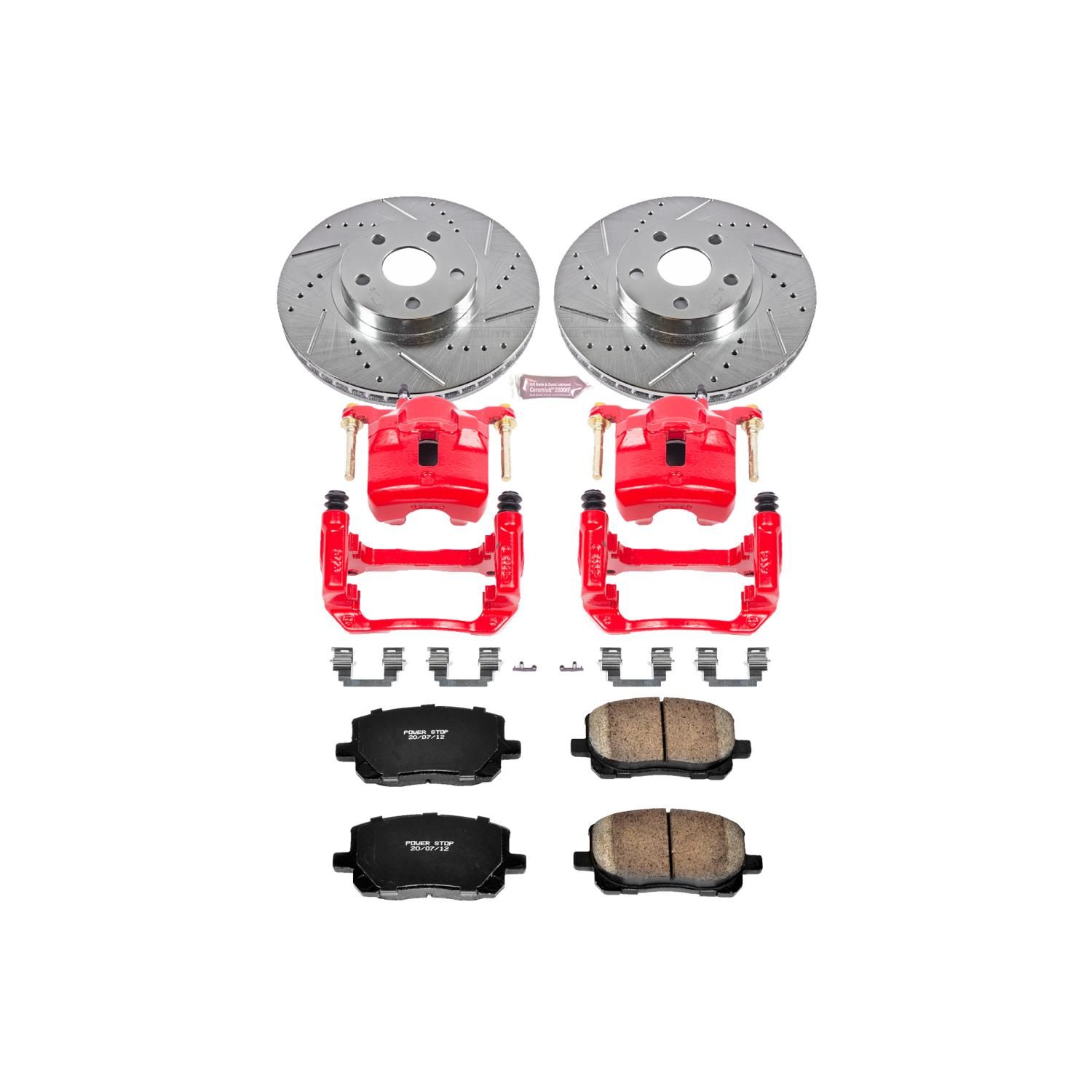 PowerStop Performance Brake Pads Rotors Kit KC2316