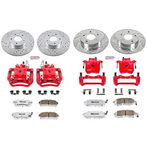PowerStop Performance Brake Pads Rotors Kit KC2706-26 for Infiniti I35