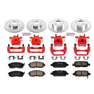 Power Stop Performance Brake Pads Rotors Kit KC2710