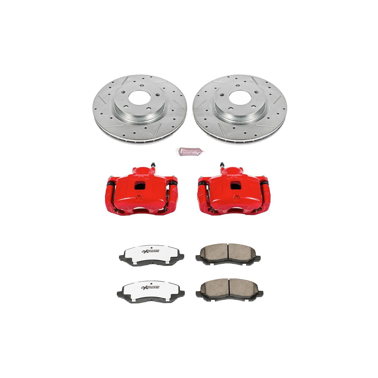 PowerStop Performance Brake Pads Rotors Kit KC303226
