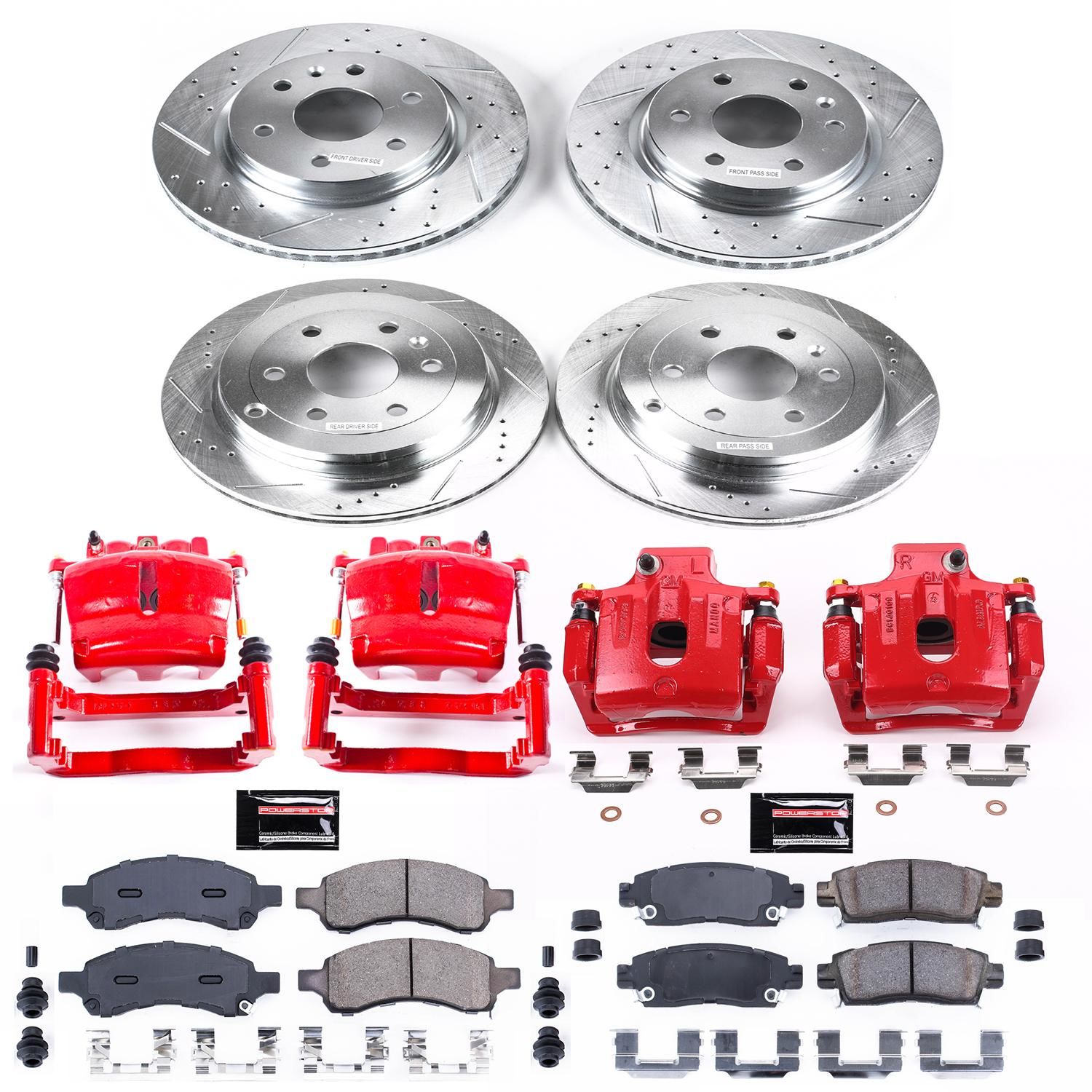 PowerStop Brake Kit | 2006–2008 Hyundai Sonata (KCOE4443A) main image 1