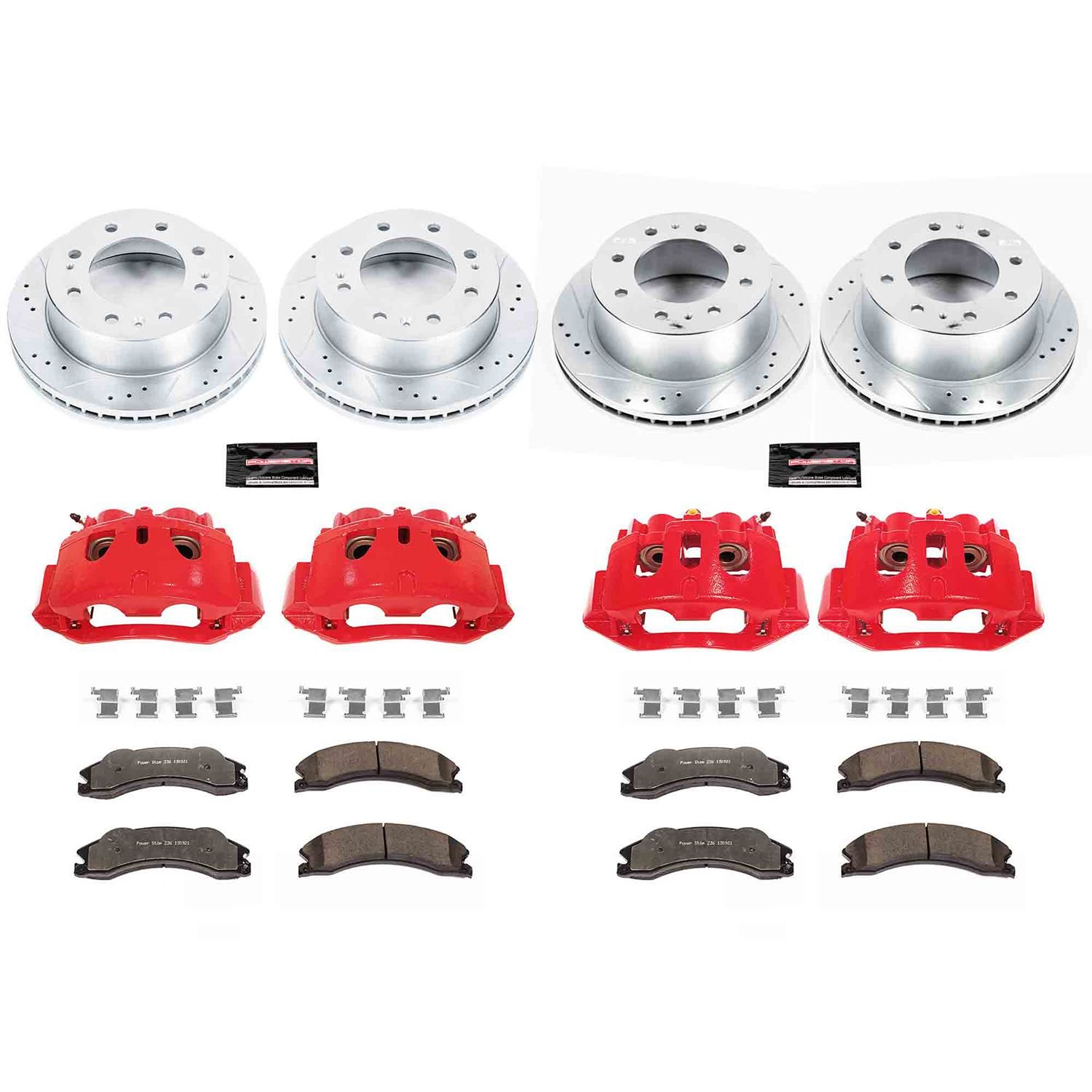 Powerstop Performance Brake Pads Rotors Kit Kc