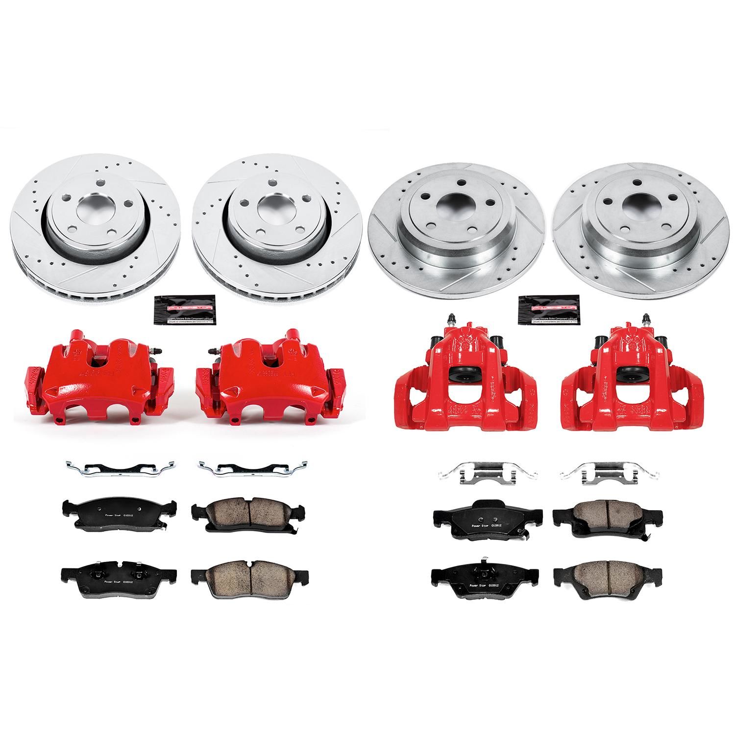 PowerStop Performance Brake Pads Rotors Kit KC5952