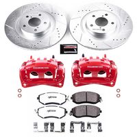 PowerStop Performance Brake Pads Rotors Kit KC6082A-26 for Toyota 86