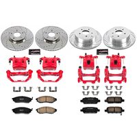 PowerStop Performance Brake Pads Rotors Kit KC6237 for Infiniti M37