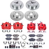 PowerStop Performance Brake Pads Rotors Kit KC6298 for 2010 Mini Cooper