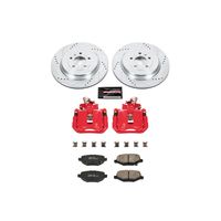 PowerStop Performance Brake Pads Rotors Kit KC6376 for Ford Taurus