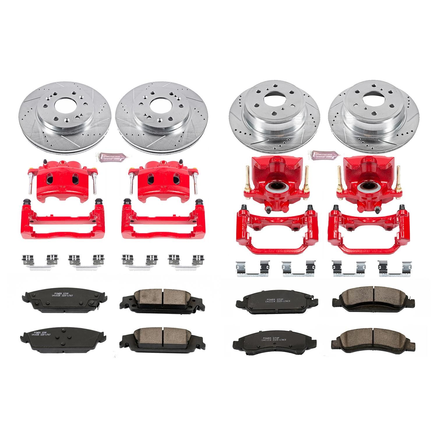 PowerStop Performance Brake Pads Rotors Kit KC6560