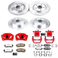 PowerStop Performance Brake Pads Rotors Kit KC7865-26 for Nissan/Datsun Altima