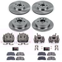 PowerStop Performance Brake Pads Rotors Kit KCOE1142 for 2003 Lexus ES300