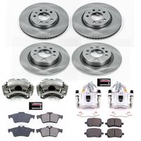 PowerStop Performance Brake Pads Rotors Kit KCOE1434 for 2010 Saturn Sky