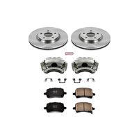 PowerStop Performance Brake Pads Rotors Kit KCOE1610 for Saturn Ion