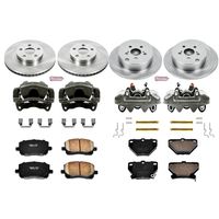PowerStop Performance Brake Pads Rotors Kit KCOE2317 for Toyota Corolla