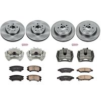PowerStop Performance Brake Pads Rotors Kit KCOE2816 for 2012 Chevrolet Camaro
