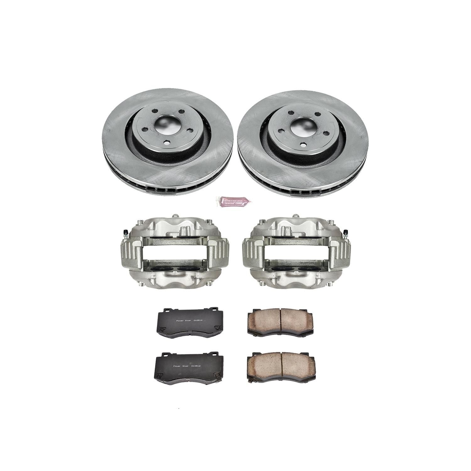 PowerStop Brake Kit | 2007–2012 Dodge Caliber (KCOE2992)