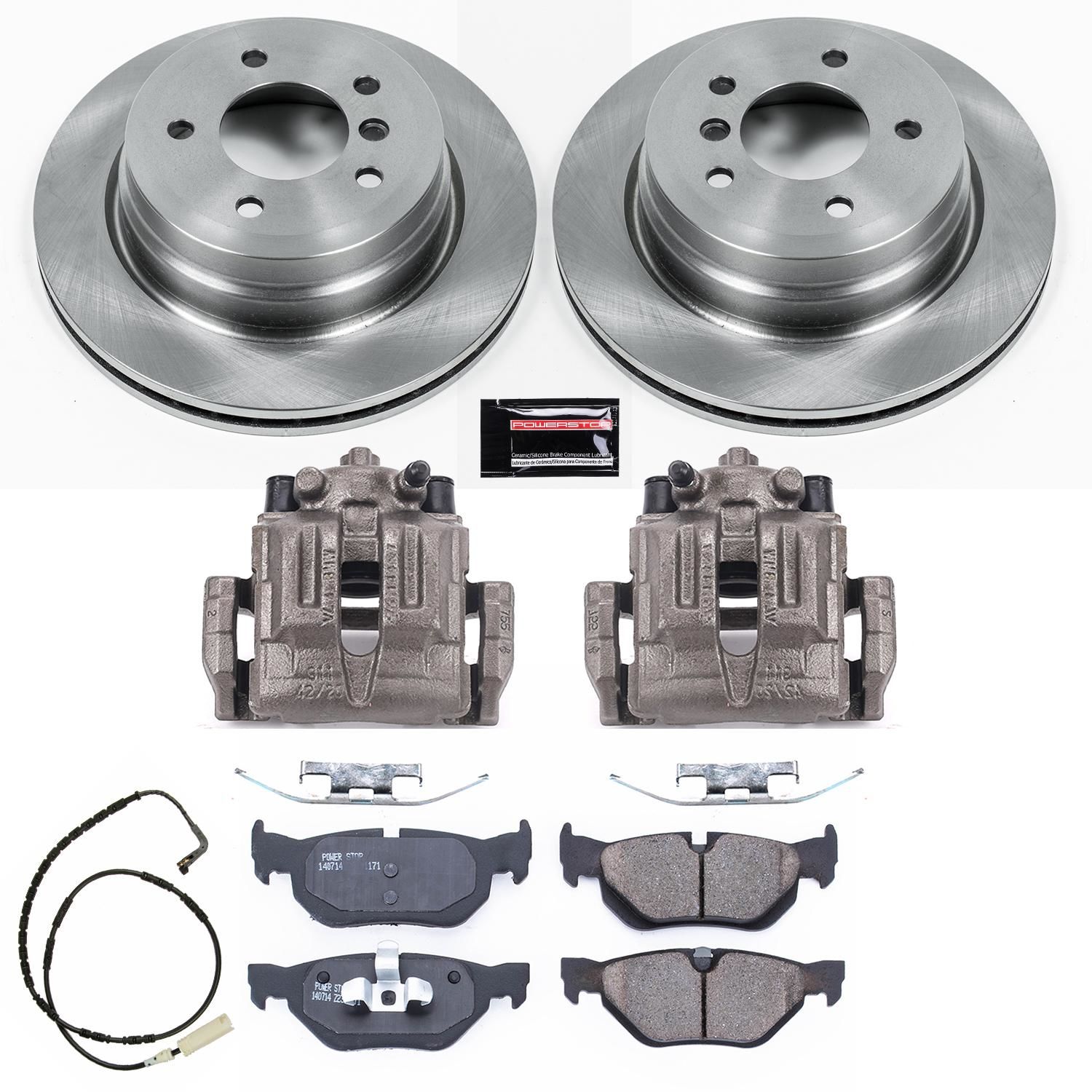 PowerStop Performance Brake Pads Rotors Kit KCOE3001