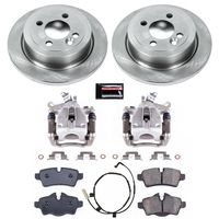 PowerStop Performance Brake Pads Rotors Kit KCOE6281 for 2010 Mini Cooper