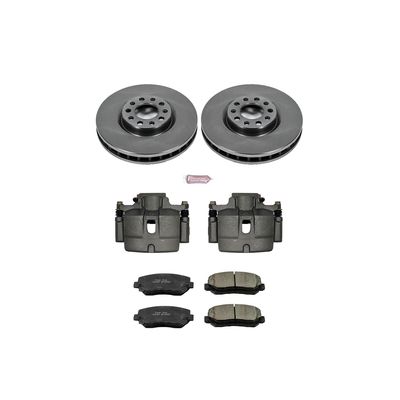 PowerStop Performance Brake Pads Rotors Kit KCOE6372