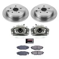 PowerStop Performance Brake Pads Rotors Kit KCOE6977 for 2015 Subaru WRX