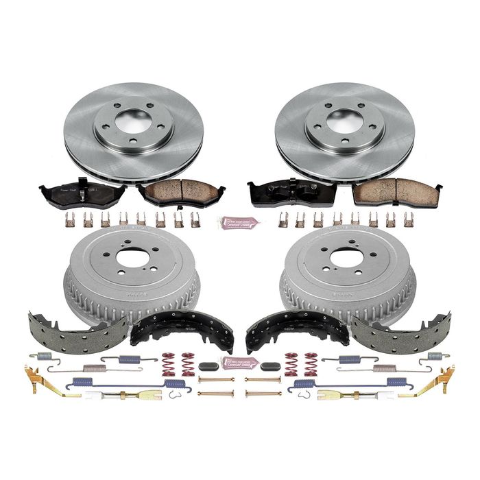 PowerStop Performance Brake Pad/Rotor-Drum/Shoe Kit KOE15012DK