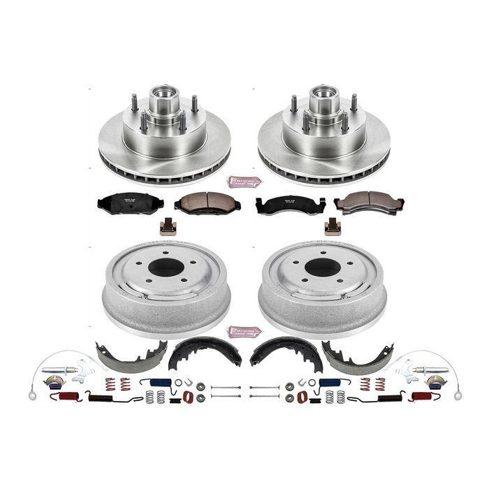 PowerStop Performance Brake Pad/Rotor-Drum/Shoe Kit KOE15089DK