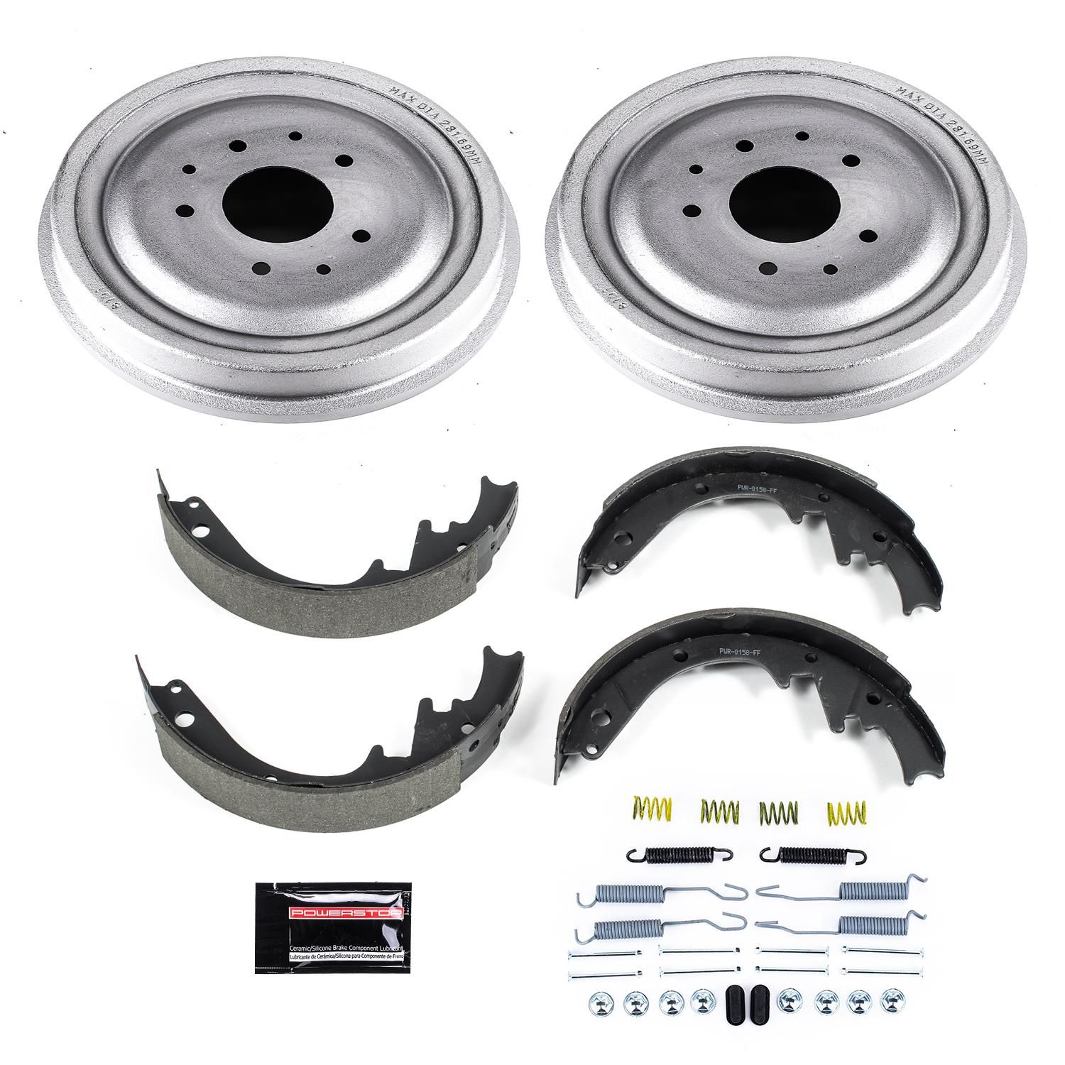 PowerStop Performance Brake Shoe and Drum Kit KOE15273DK