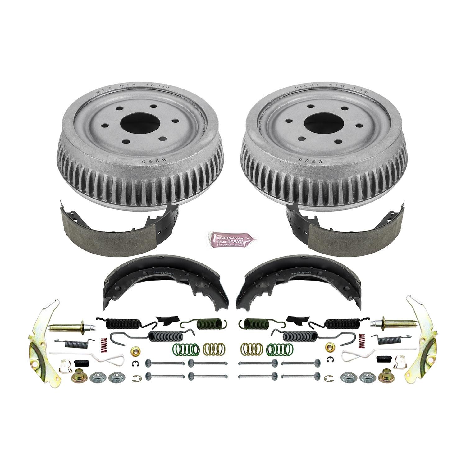 PowerStop Performance Brake Shoe and Drum Kit KOE15285DK