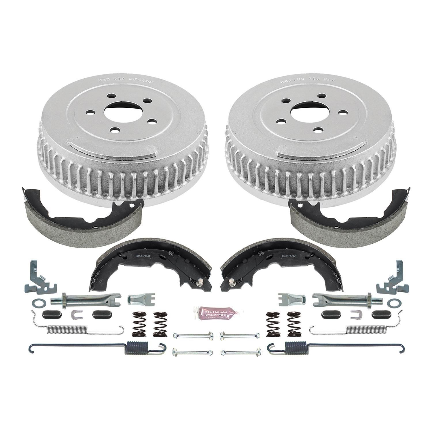 PowerStop Performance Brake Shoe and Drum Kit KOE15325DK