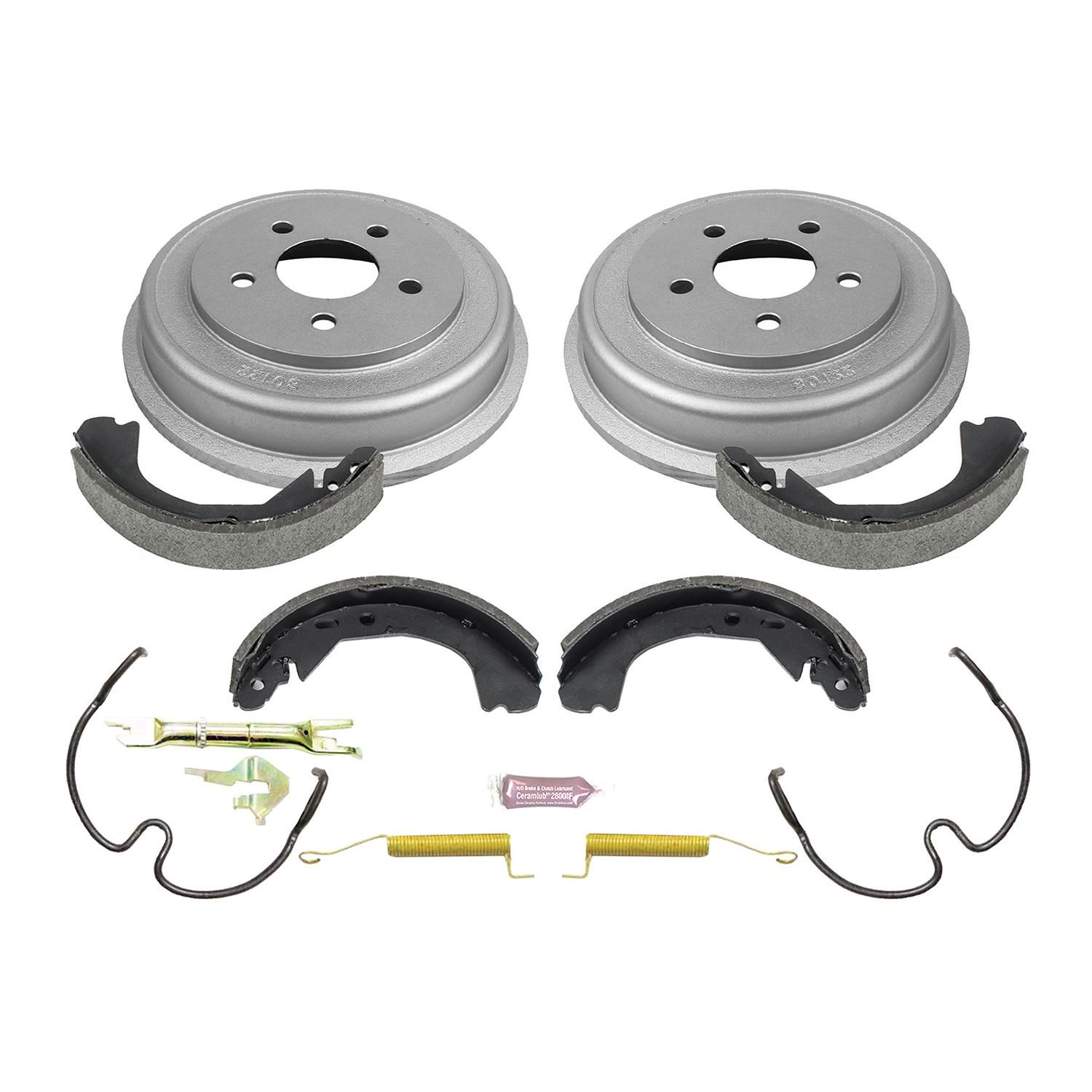 PowerStop Performance Brake Shoe and Drum Kit KOE15341DK