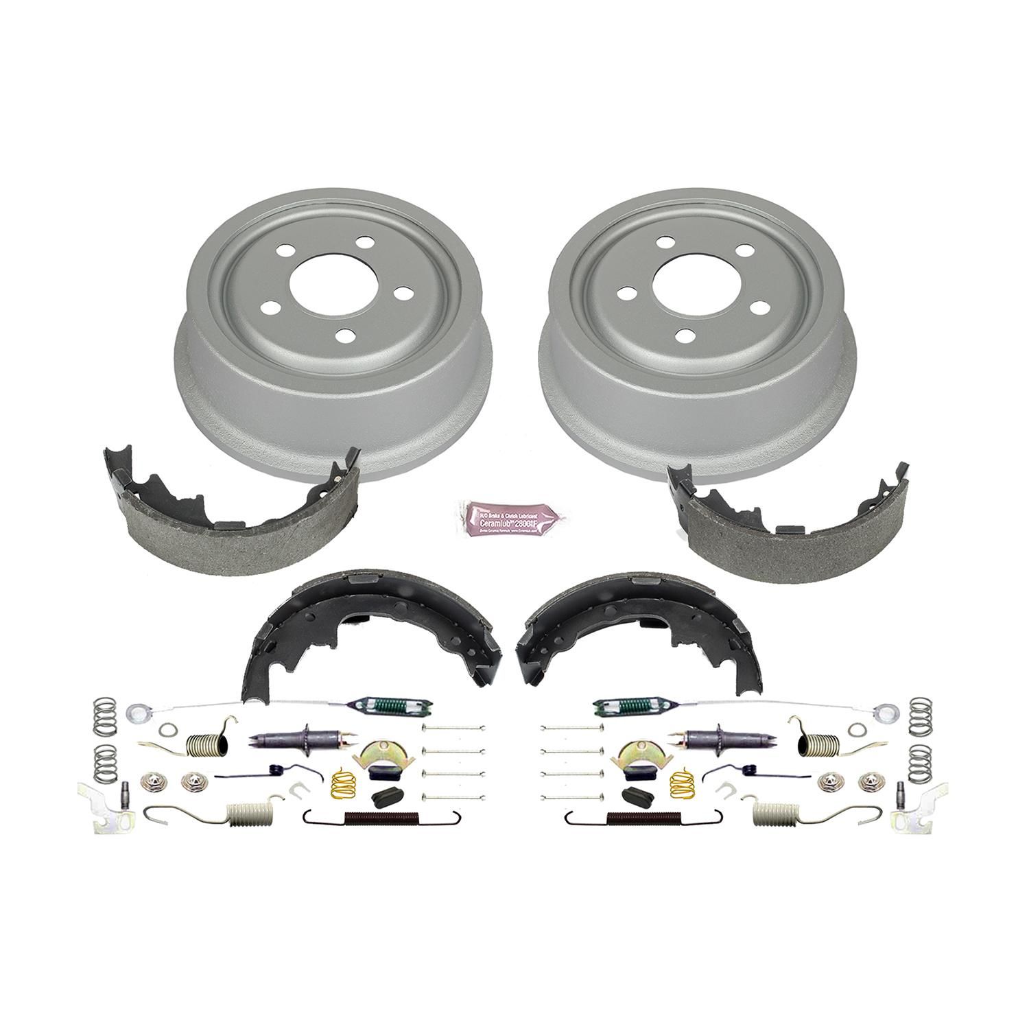 PowerStop Performance Brake Shoe and Drum Kit KOE15374DK