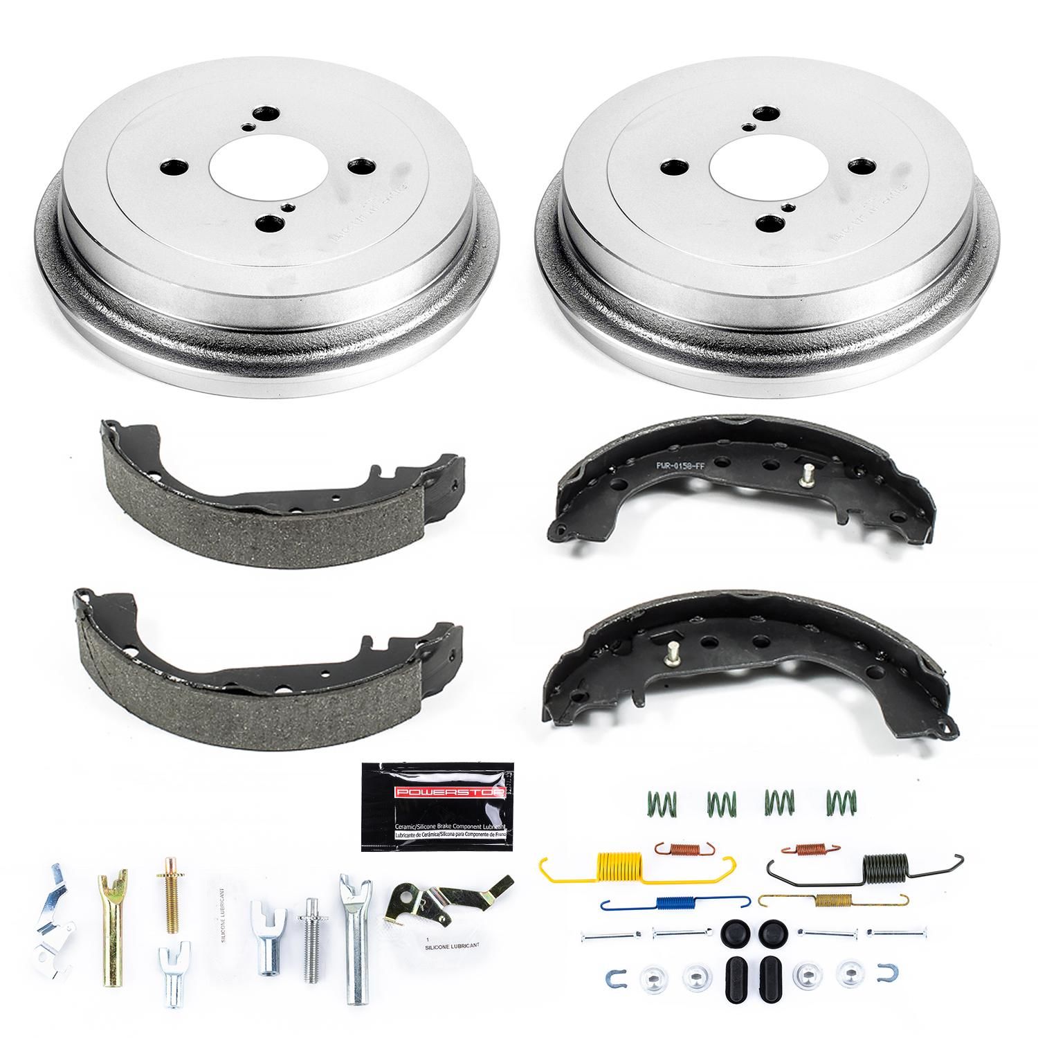 PowerStop Performance Brake Shoe and Drum Kit KOE15402DK