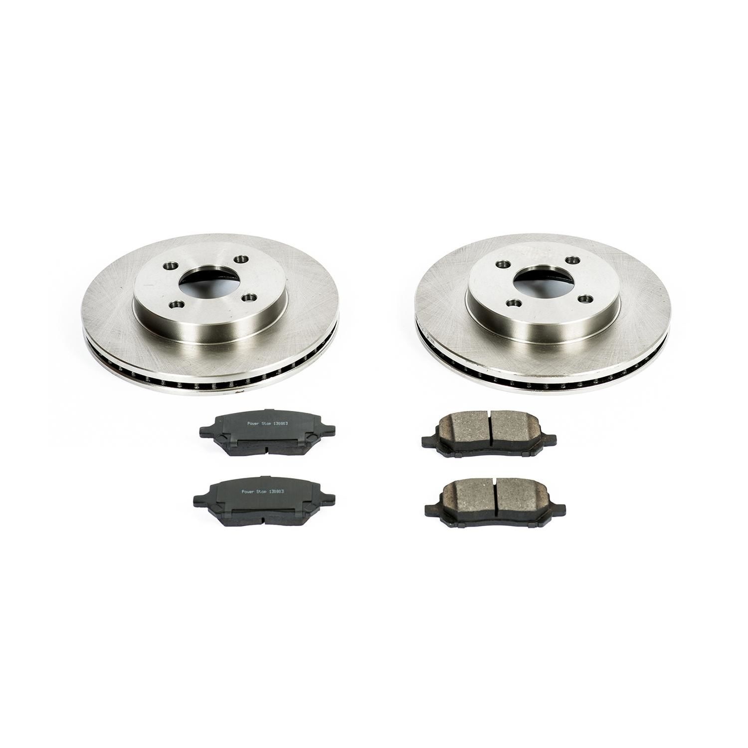 PowerStop Performance Brake Pads Rotors Kit KOE1604