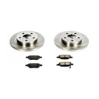 PowerStop Performance Brake Pads Rotors Kit KOE1616 for Saturn Ion