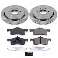 PowerStop Performance Brake Pads Rotors Kit KOE1935 for 2002 Ford Expedition