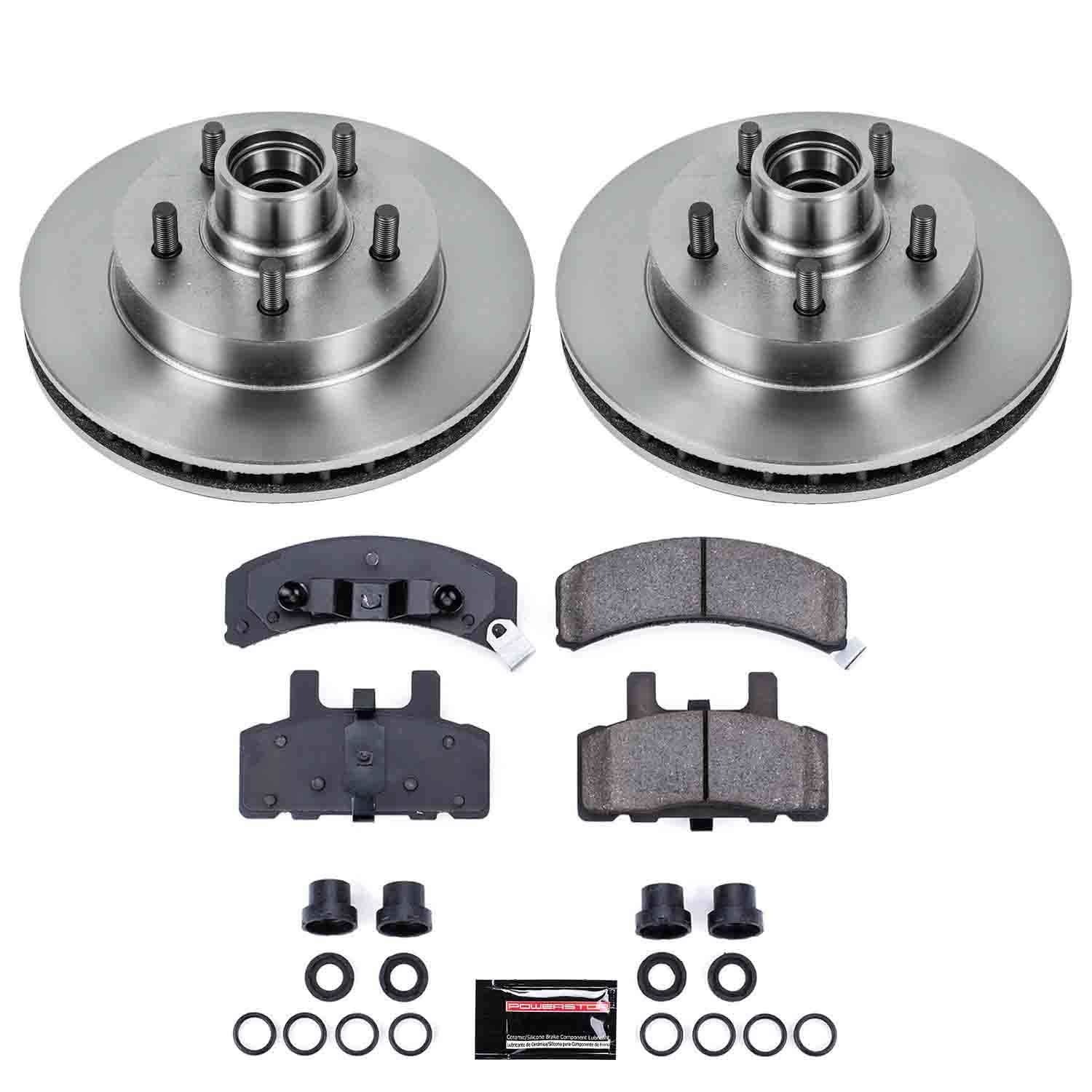 PowerStop Performance Brake Pads Rotors Kit KOE1990
