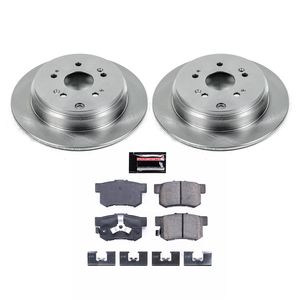 Power Stop SC5334 Front Brake Kit With Semi-Coated Brake Rotors And Ceramic Brake Pads & Hardware For All, LaCrosse, Regal, Equinox, Impala, Malibu, Terrain, Saab 9-5 [Model Specific - View #4