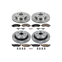 PowerStop Performance Brake Pads Rotors Kit KOE2164 for Dodge Ram 1500