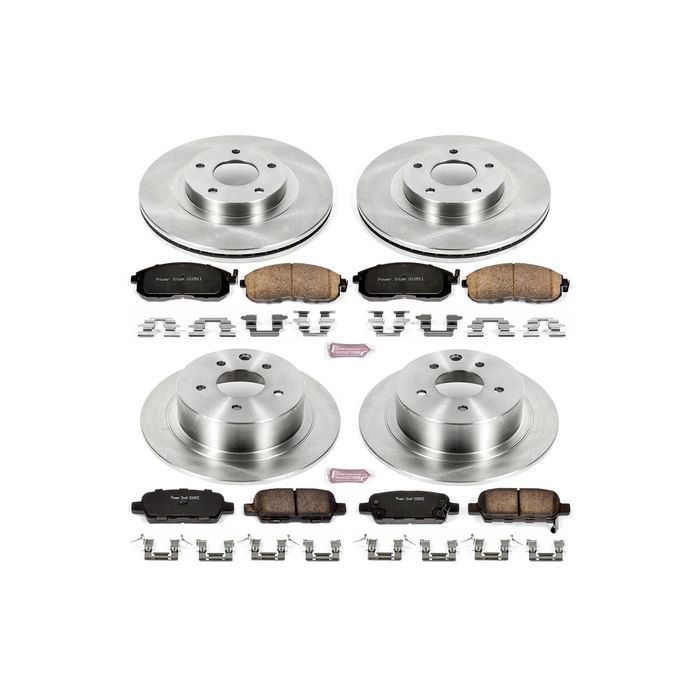 PowerStop Rotor Kit | 2017–2022 Kia Sportage (SC8003) main image 0