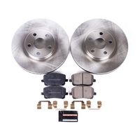 PowerStop Performance Brake Pads Rotors Kit KOE2316 for Toyota Corolla
