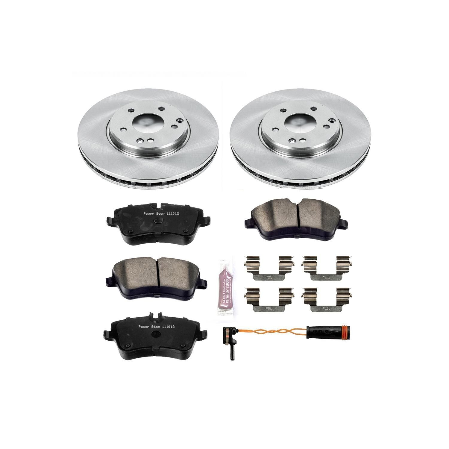 PowerStop Performance Brake Pads Rotors Kit KOE2925