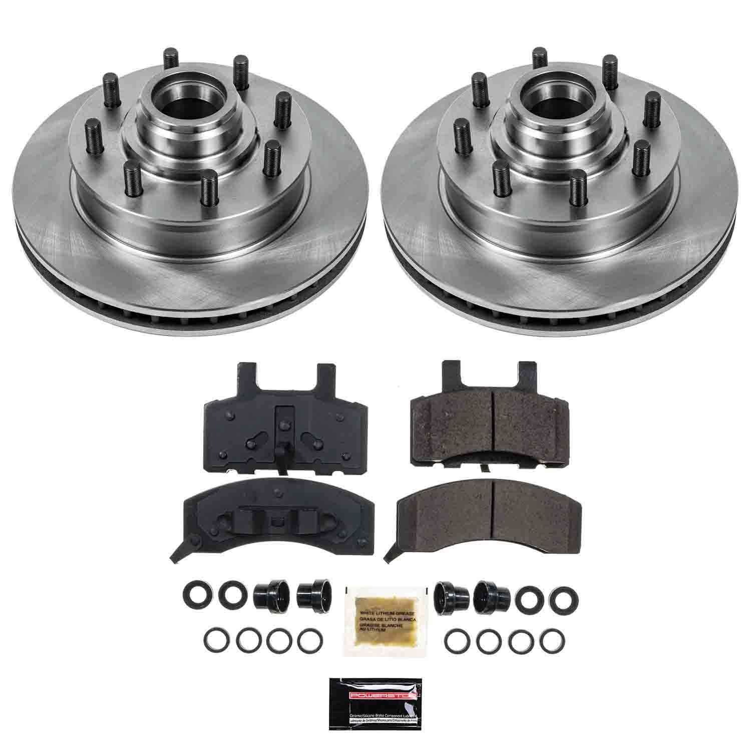 PowerStop Performance Brake Pads Rotors Kit KOE2947