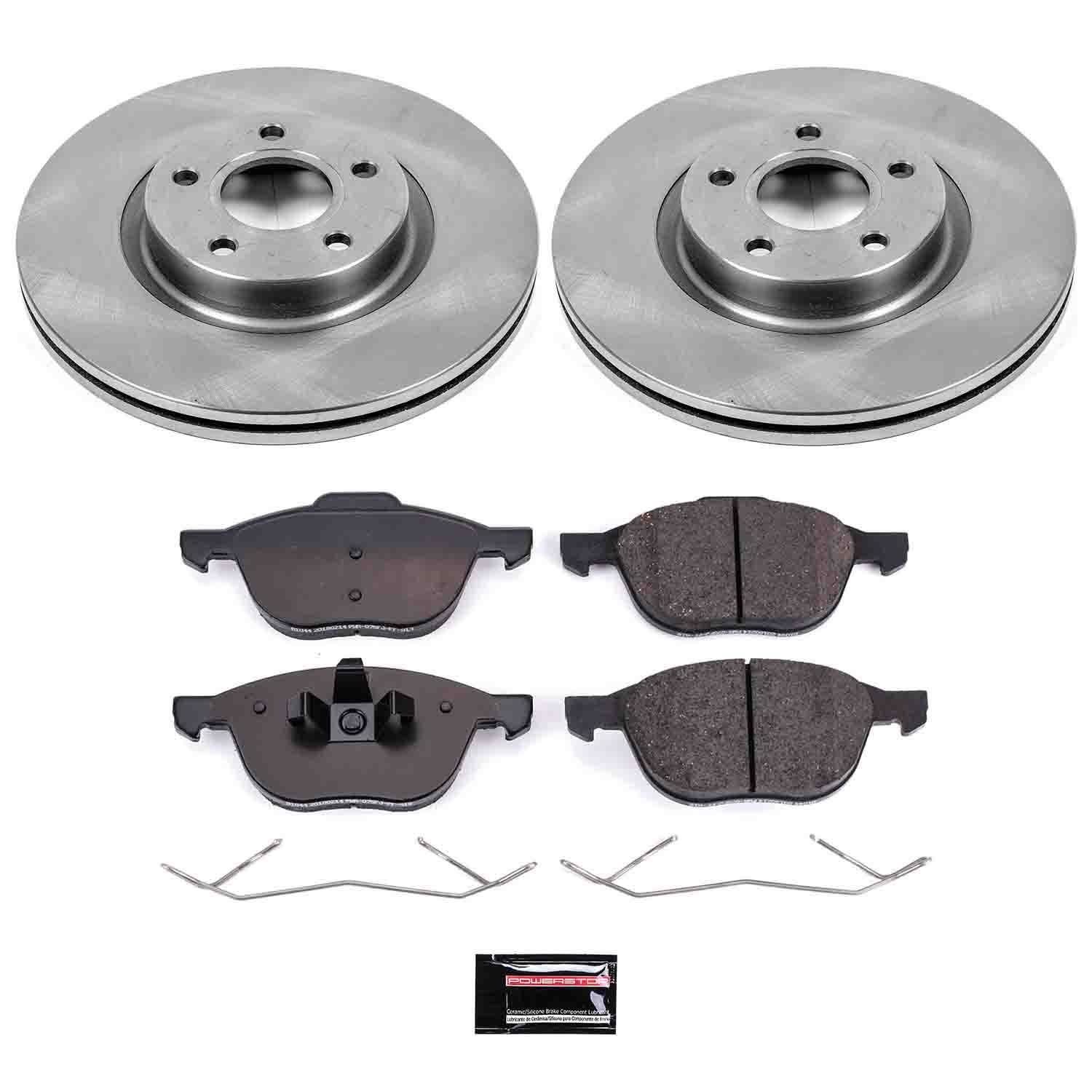 PowerStop Performance Brake Pads Rotors Kit KOE4575