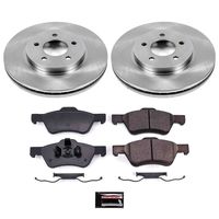 PowerStop Performance Brake Pads Rotors Kit KOE4581 for 2009 Ford Escape