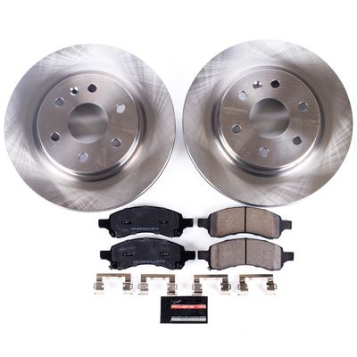 PowerStop Performance Brake Pads Rotors Kit KOE4657