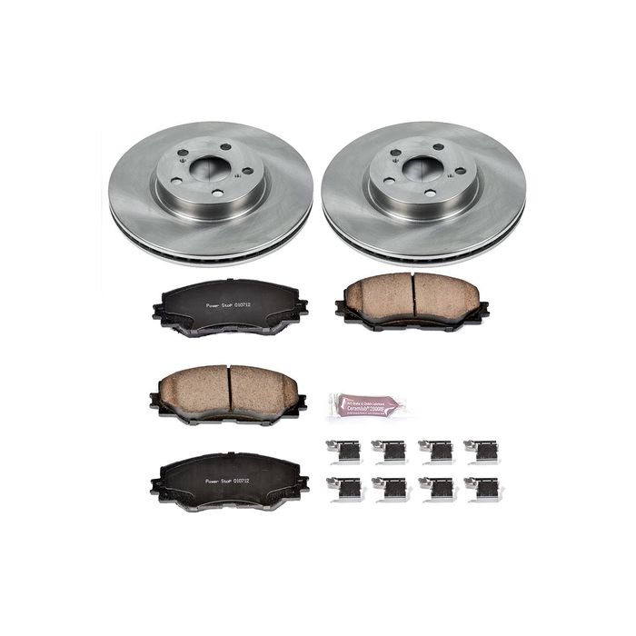 PowerStop Performance Brake Pads Rotors Kit KOE4669