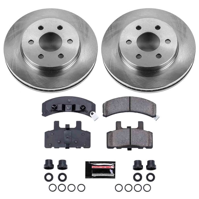 PowerStop Brake Kit | 2009–2010 Pontiac Vibe (KCOE4670) main image 1