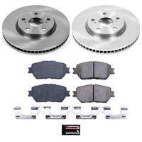 PowerStop Performance Brake Pads Rotors Kit KOE5272 for 2009 Lexus IS250