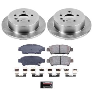 PowerStop Performance Brake Pads Rotors Kit KOE5498 for Toyota Sienna