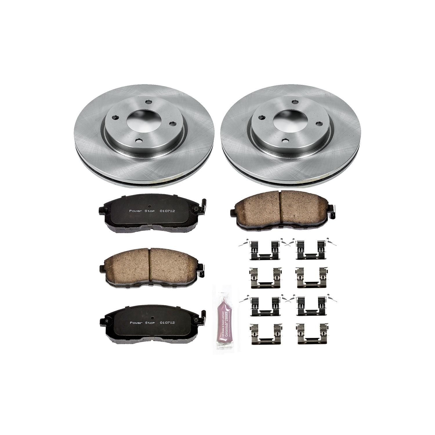 PowerStop Performance Brake Pads Rotors Kit KOE5817